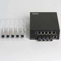 미니 4PON EPON OLT DC12 웹 SNMP ZTE 섬유 홈 on와 호환 호환, with 1pc 7db