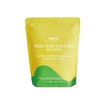 유사나 액티브 프로틴 드링크 믹스 레몬 생강향 322g USANA 뉴트리밀 식물성 단백질, 1개, 기본