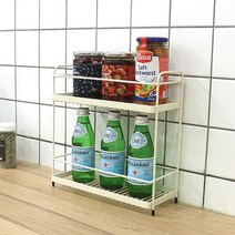 [P1B] 이오 멀티선반 2단 소 블랙 / 튼튼한조립식선반 5단 3단 diy수납장 멀티 벽 틈새 다용도 오픈 ( P1B / 55989EA ), 본상품선택
