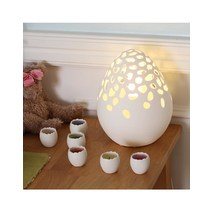 LED 알즈 단스탠드 무드등 세라믹스탠드, LED램프 주광색 (하얀빛)