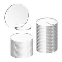 GHSHOP 스탠드 게스트 이름 태그가있는 20Pcs 아크릴 장소 카드 DIY 테이블 좌석 카드 손으로 쓴 생일 결혼식 피로연, 분명한