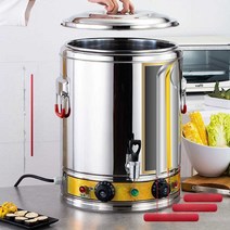 전기약탕기 스테인레스 절연 물통 죽통 식당 30L 100L, 60 수도꼭지 304 스테인레스 바닥