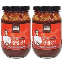 백쿡 백종원 만능 양념장 500g x 2개, 1kg, 1개
