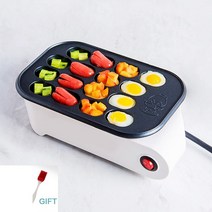 타코야키 기계 문어 볼 메이커 베이킹 팬 전기 붕어빵 소시지 핫도그 계란 오믈렛 그릴 일본 생선 모양 케이크 오븐, [03] Susage Grill
