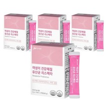 여성 질 영양제 중외제약 여성이건강해질 유산균리스펙타 질에 좋은 유산균, 4박스, 30포