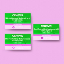 [세노비스] 피부촉촉 히알루론산 (50ml/10병)x3세트
