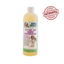 미국로켓배송 Natures Specialties Hypoallergenic Aloe 저자극성 알로에 애견 샴푸 농축 32:1 하이퍼 알로애 제닉 16 oz