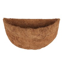 종자 Coco Coir Liner Basket Round Replacement Coconut Fiber Box Flower Pot Coconut Palm Mat Wall Raili