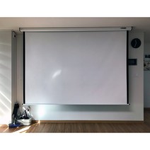 빔스크린 3000x2400mm 150인치 전동스크린 롤스크린 빔프로젝트스크린 빔프로젝터, 02) 3000x2400mm 유선스위치+무선작동형