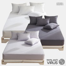 에르미아 먼지적은 신소재 마이크로 홑겹 매트리스커버 S/SS/Q/K (10color)