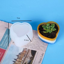 펜트리 선반 컷 해골 콘크리트 화분 실리콘 금형 DIY 수제 Uv 에폭시 석고면 처리 된 펜 홀더 보관 상자 금형, 해골 재떨이 02