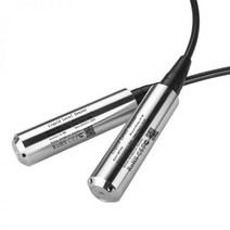 수위 304 프로브 316L 다이어프램 액체 레벨 송신기 RS485 4-20mA 물 탱크 센서 DC24V 전원, 0-5V Output, 10M Range 10M Cable