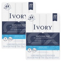 아이보리 클린 오리지널 비누 10p, 2개, 1130g