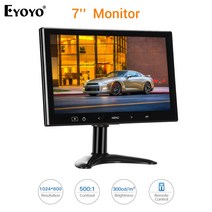Eyoyo EM07L 7 quot1024X600 모니터 LCD 화면 HDMI VGA AV Specker 컴퓨터 TV PC Ecran moniteur For Car Office 홈