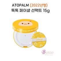 아토팜 2022년형 유아용 톡톡 페이셜 선팩트 SPF43 PA   , 선택2: 톡톡 선팩트 본품 15g 리필15g