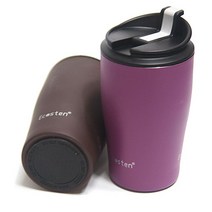 카네 에코머그 칼라-330ml 5호 스텐 머그컵 텀블러 커피 0W113239, 1개, 카네 에코머그 칼라-330ml 5호 브라운