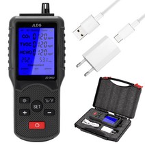 Koogeek 다기능 대기 질 테스터 CO2 TVOC 미터 온도 습도 측정기, Multicolor