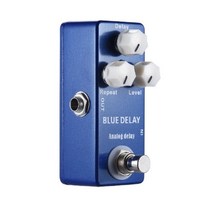 Moskyaudio Electric Guitar True Bypass Effect Pedal Delay Professional Musical Instrument Spare Acce, 한개옵션0