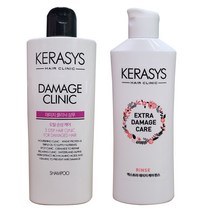 케라시스 데미지 클리닉샴푸 180ml+엑스트라 린스180ml