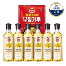 사조대림 [사조대림] 카놀라유 500ml x6개 +부침가루1KG x1개, 기본상품