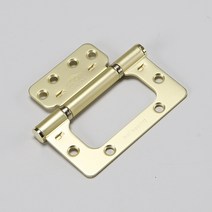 현대정밀 방문 목문 가구 경첩 4035S 황동 3개입