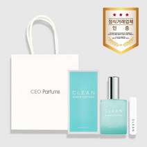 [클린_향수] 클린 웜코튼 EDP 60ml 기획세트 [선물포장가능], 선택완료