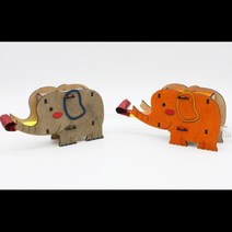 방과후 저학년 코끼리 나팔 저금통 과학 조립 사이언스 교구 연구 관찰