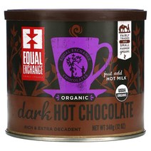 이퀄 익스체인지 다크 핫 초콜릿 340g Equal Exchange Dark Hot Chocolate