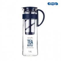 코멕스 아쿠아 글라스 차물병 1.4L 차물통 차우 리기 냉장고 보틀 휴대용 스포츠 유리, 상세페이지 참조