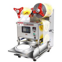 비닐 포장기 봉합기 자동 플라스틱 용기 접착기 수직, 완전 자동 18x12cm 직사각형