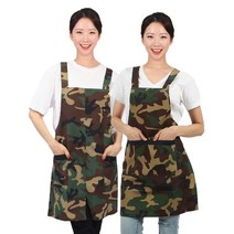 밀리터리 앞치마 군인 앞치마 카모플라쥬 야상 앞치마, FREE(WC40)