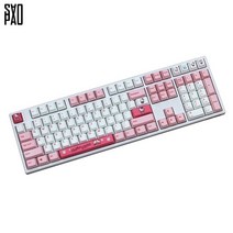 사오파오 키티 고양이 키캡 PBT 체리 염료승화 (132키)