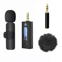 마이크 2022 무선 3.5mm lavalier 옷깃 소음 감소 무 지향성 콘덴서 k35 카메라 aux 스피커 확성기, 04 1to1-1ball-1P, 04 1to1-1ball-1P