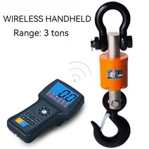 캐리어 저울 대형 후크 체중계 휴대용 전자 크레인 3 톤 5 200kg, 01 10T