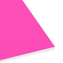 2절칼라우드보드5T C35형광핑크색600-900mm