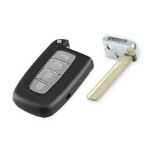 []스마트키복사 차 디지털 개조 버튼 열쇠 KEYYOU 원격 쉘 케이스 기아 소울 스포티지 소렌토 모하비 K2 K5 리오 옵티마 포르테 세라토용 4, For Kia - 4 BTN HY18 Blade