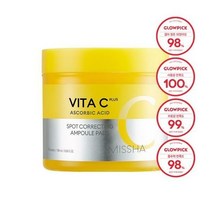 미샤 비타씨 플러스 잡티씨 앰플패드