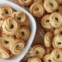버터쿠키 1.8kg 업소용 대용량 버터링 간식 과자 스낵 주전부리, 1