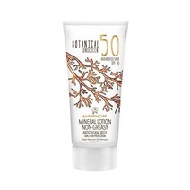 AustralianGold 오스트레일리안골드 태닝로션 Botanical SPF 50 미네랄 선스크린 로션 이산화티타늄 및 산화아연 함유 비화학적 선블록 호주 원주민 성분 방수 시트, Mineral Lotion _5 Fl Oz (Pack