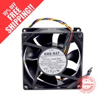 새로운 NMB-MAT Minebea 3612KL-04W-B66 dell 서버 냉각 팬용 12V 0.68A 9032 4 핀, 한개옵션0