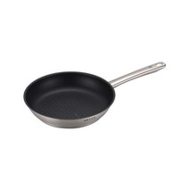 해피콜 IH 프리미엄 메쏘 스텐 후라이팬 스테인레스 프라이팬 24cm, 단일사이즈, 1개