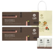 오설록 녹차 초콜릿바 2개 +쇼핑백