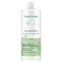 [웰라]엘리먼츠 리뉴잉 컨디셔너 1000ml 민감성, 엘리먼츠 컨디셔너+전용 펌프