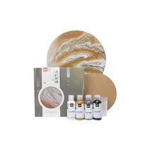 청년토이 플루이드 아트 DIY 행성만들기 세트, 브라운