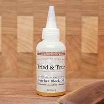 트라이드앤트루 트라이드앤트루 부처블락오일 100ml 도마오일 제로VOC