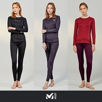 밀레 [밀레] 웜 기모 테크웨어 6종 패키지 여성 최신상
