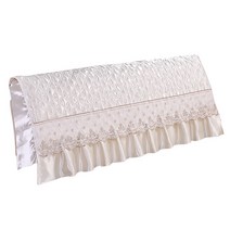 THE VEDO SHOP 컴포트 살이 포동 포동하게 찐 헤드 보드 커버 방진 스트레치 우드 가죽 침대 헤드 보드 커버 프로텍터 슬립, 설명, 베이지