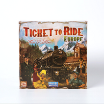 영문판 보드게임 ticket to ride 티켓 투 라이드 가족 두뇌 G7, 단일사이즈, 유럽판