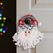 파티짱 크리스마스 문고리 인형 (산타) 장식