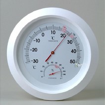 아날로그 온도계 습도계 겸용 학교 가정 실내 게이지 -30도~50도